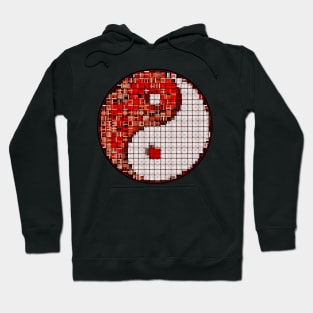 Waffle Ying Yang Hoodie